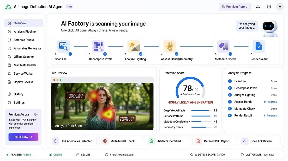 AI schedule generator — example of the AI tool dashboard software